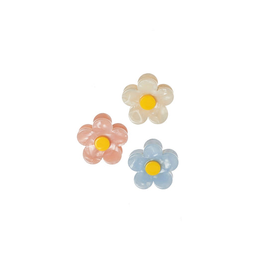 Mini Daisy Claw Clips 3 Pack