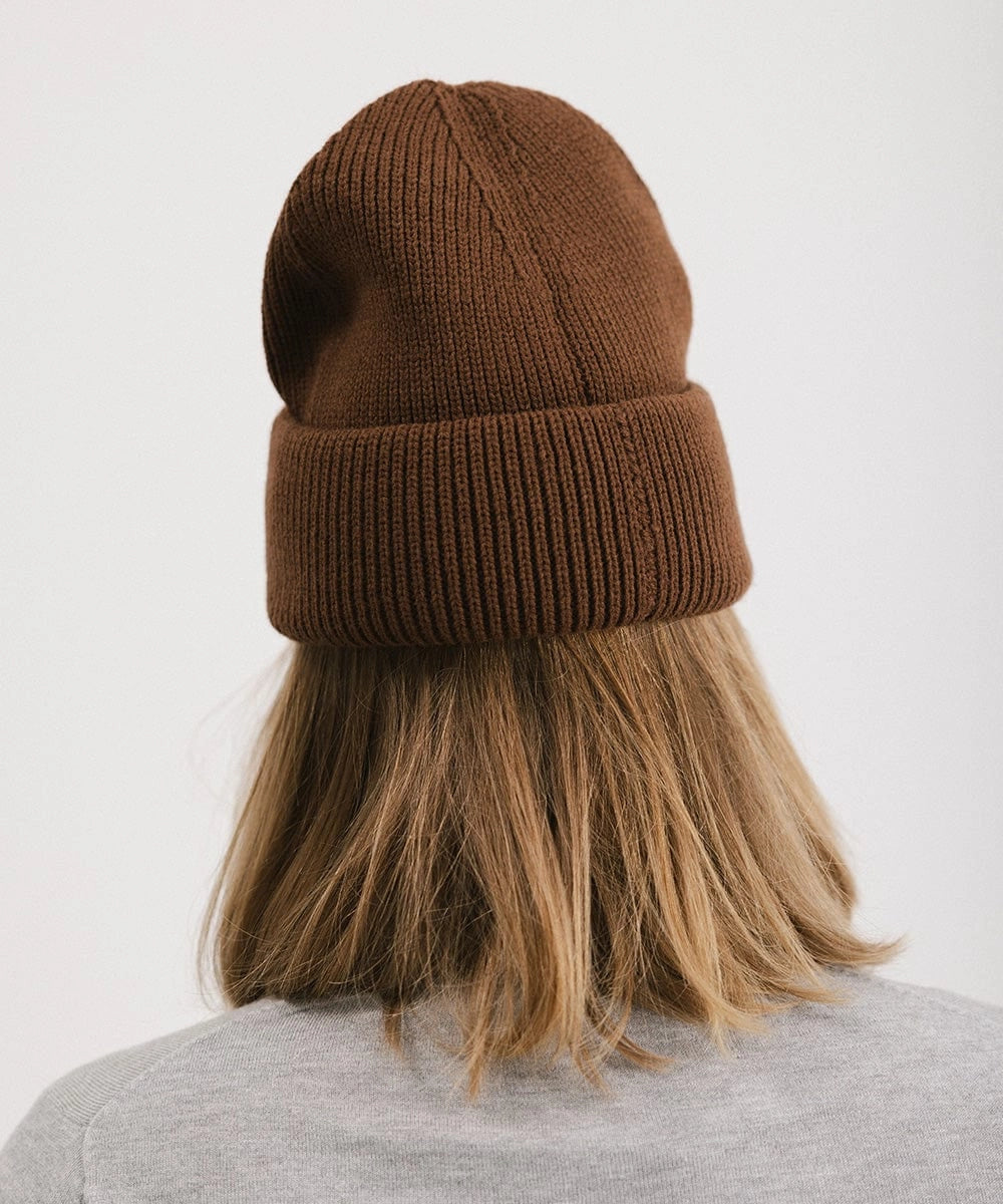 Lou Knit Beanie (Chocolate)