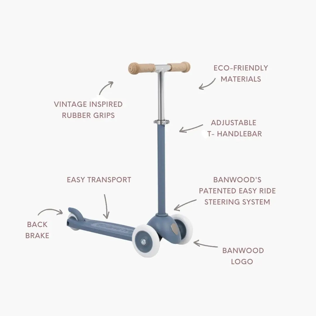 Banwood Eco Scooter - Deep Sea
