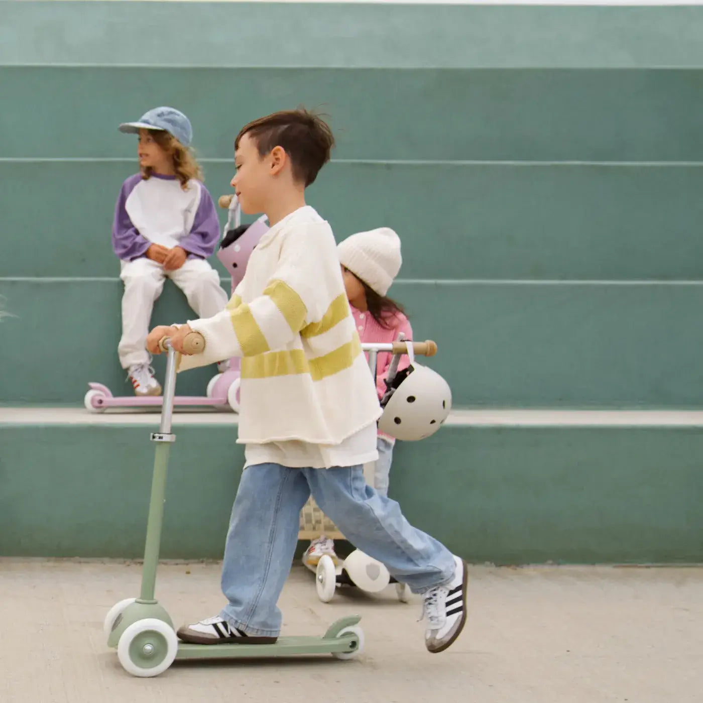 Banwood Eco Scooter - Olive