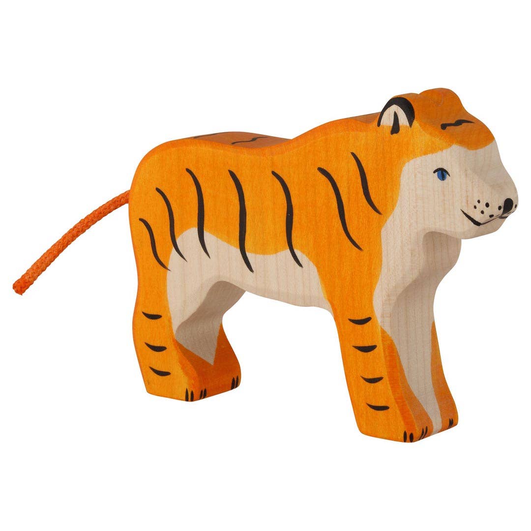Wooden Tiger, standing