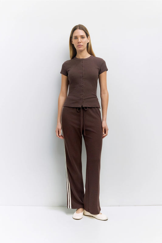 The Enzo Pants | Women's Wide-Leg Thermal Sport Pants