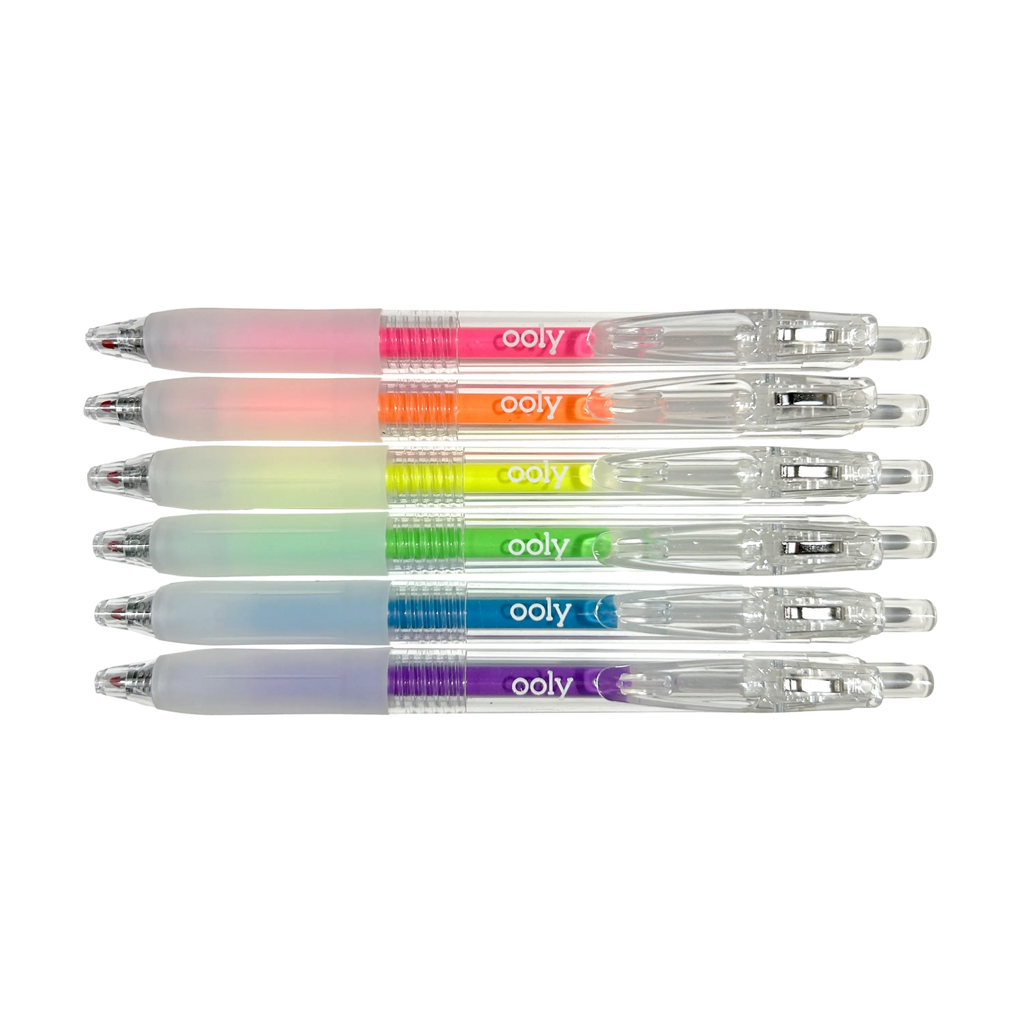 Jelly Gloss: Neon Multi-Surface Deco. Gel Pens (Set of 6)