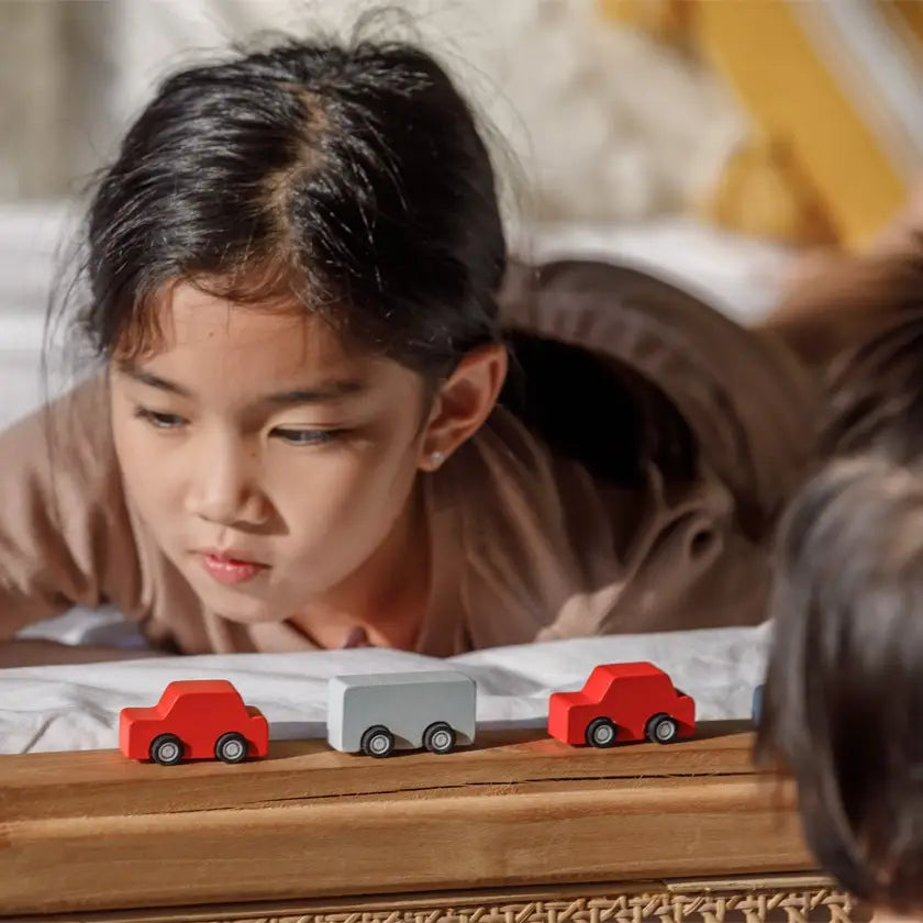 Mini Wooden Car Set