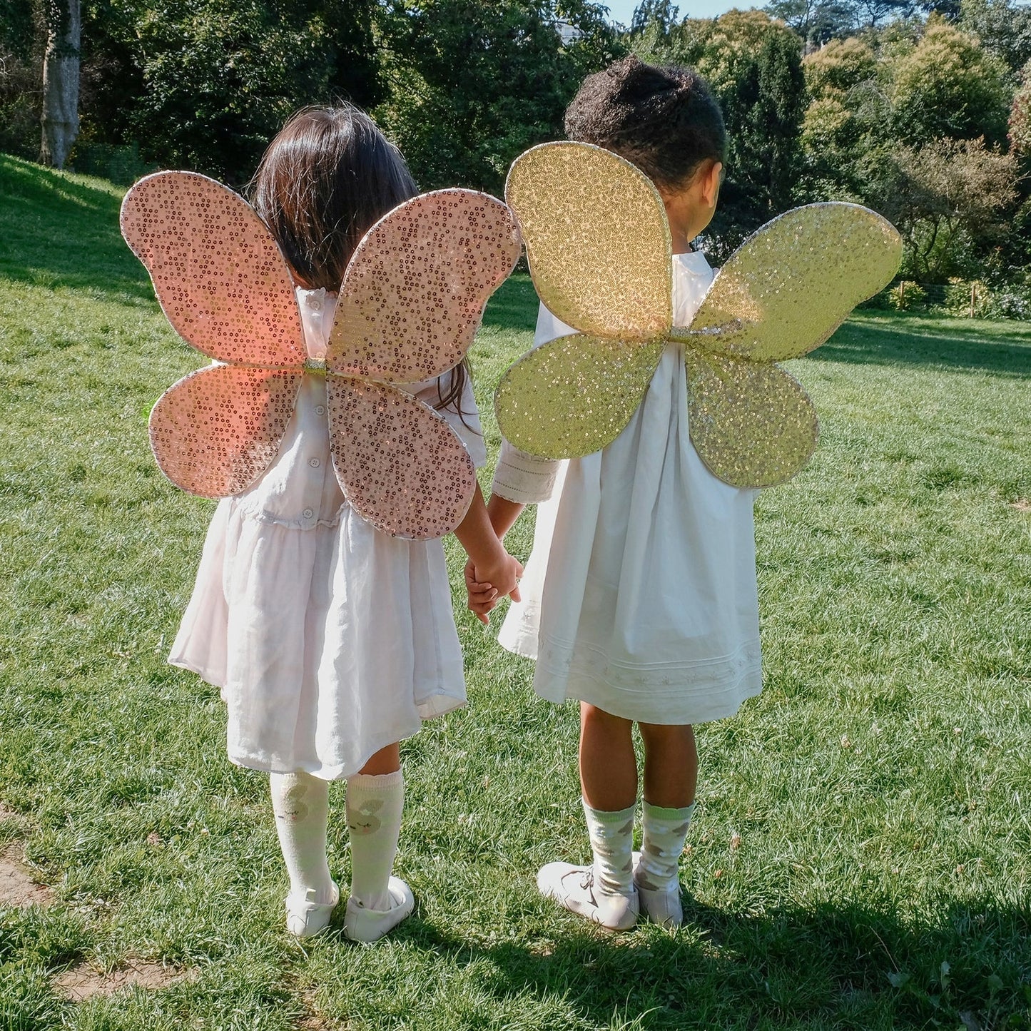 Sequin Flower Fairy Wings (3-10 Years)