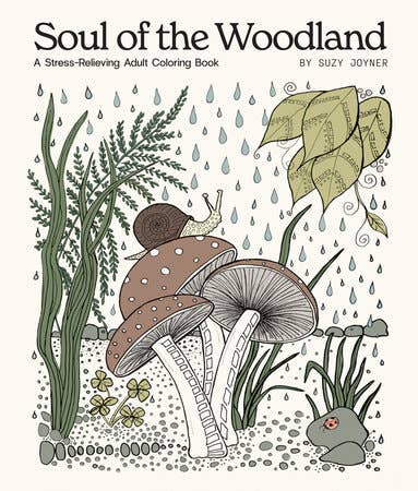 Soul Of The Woodland Coloring Book