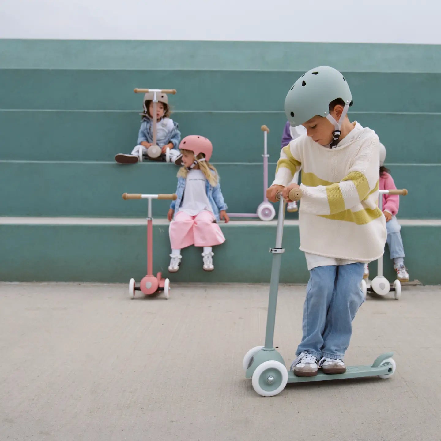 Banwood Eco Scooter - Olive