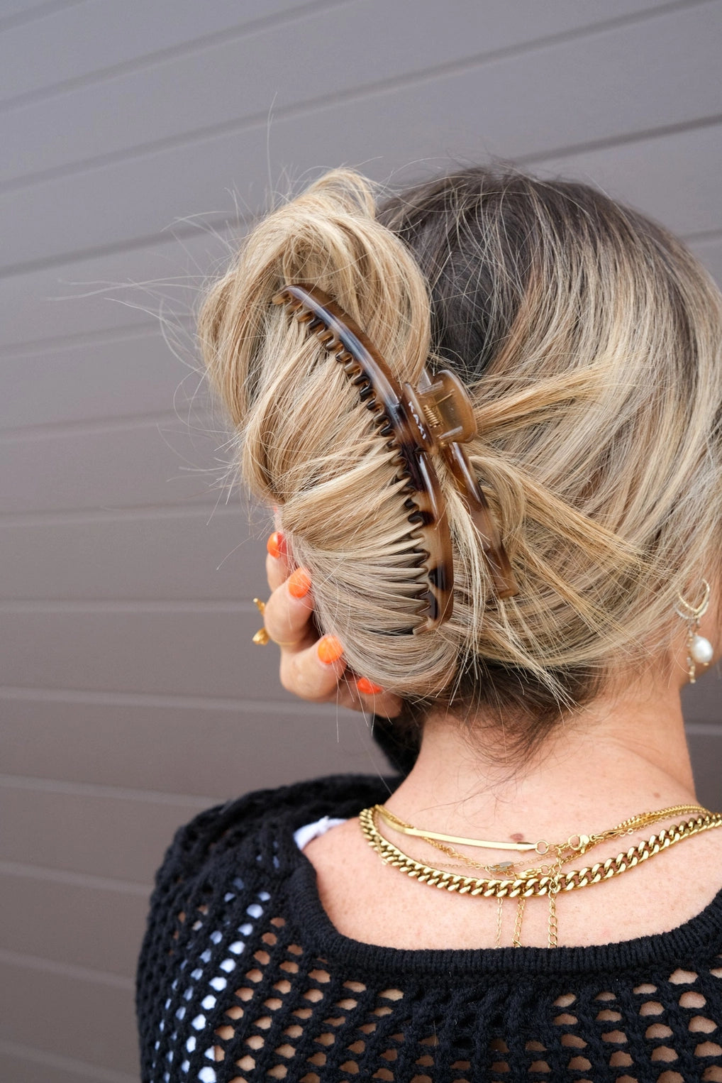 Shiny Original Hold Everything Claw (Tortoise)