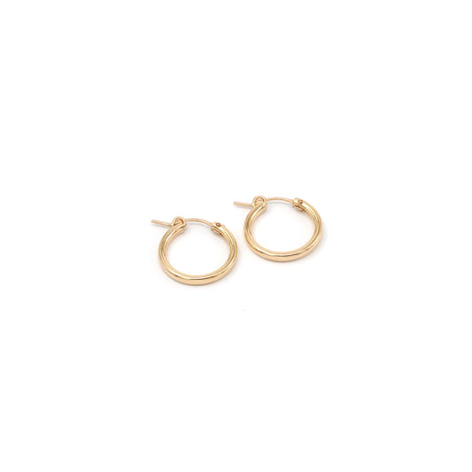 Gold FIlled Hinge Hoops