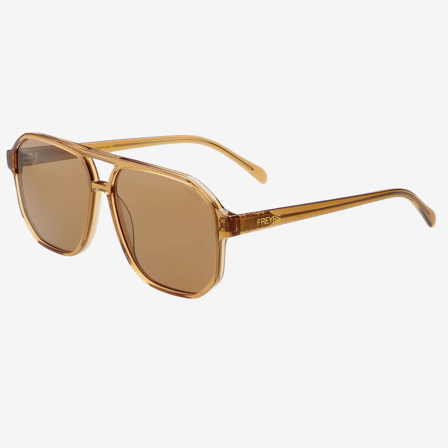 Billie Aviator Sunglasses (Brown)