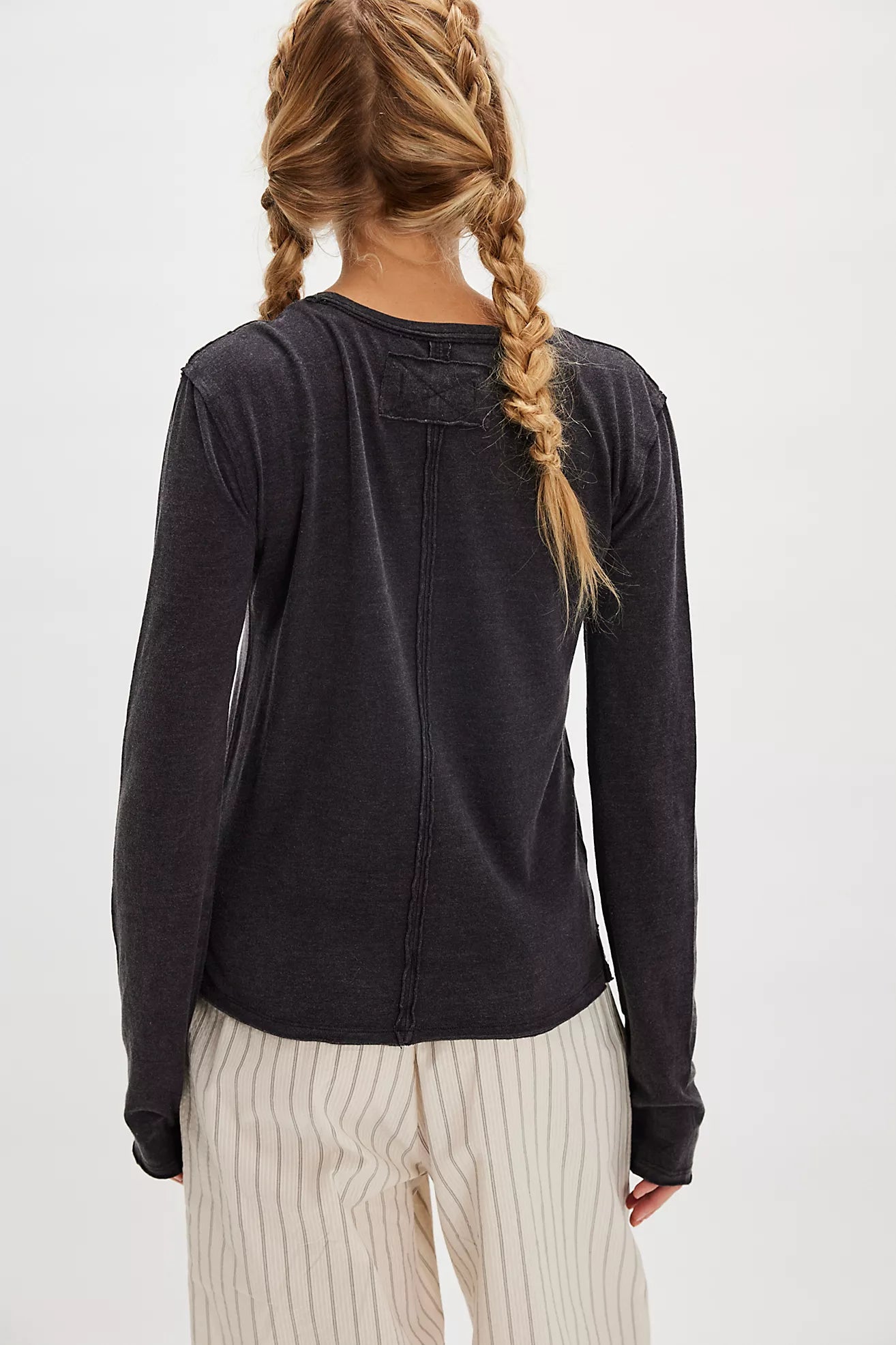 We The Free Nova Long-Sleeve Tee (Black)
