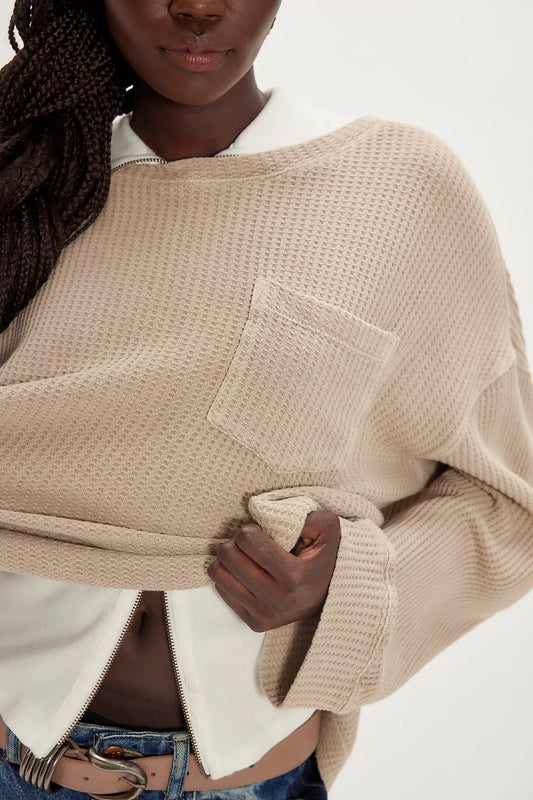 We The Free Dawson Pocket Thermal (Smooth Stone)