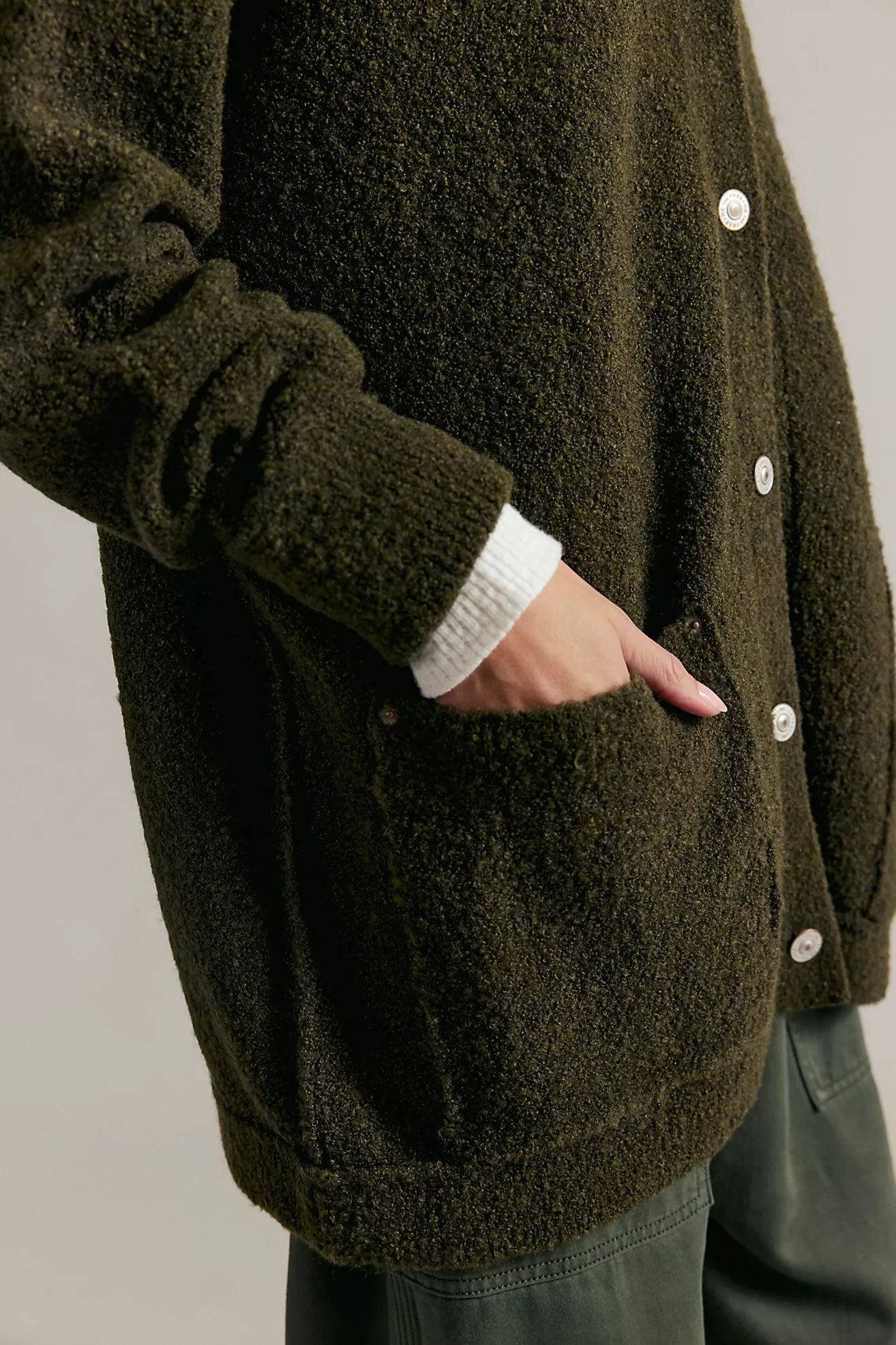 We The Free Blazing Cardi (Dark Green)