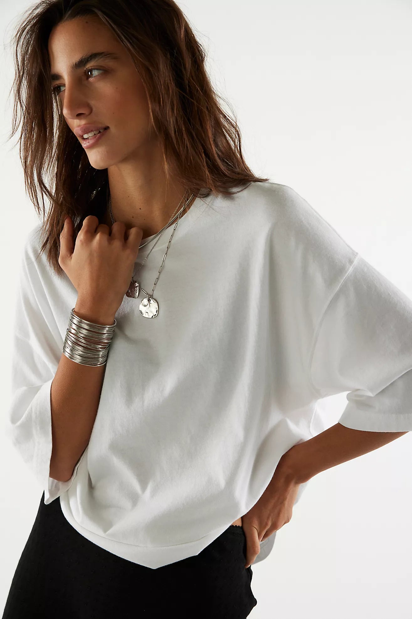 We The Free Perfect Oversized Tee (White)