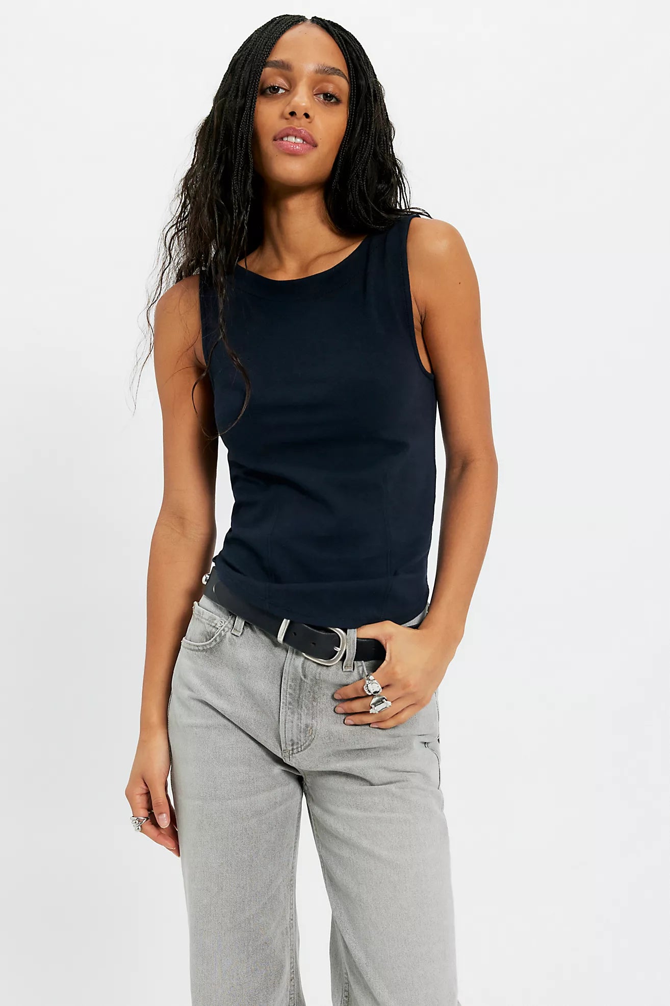 We The Free Iconic Tank (Black)