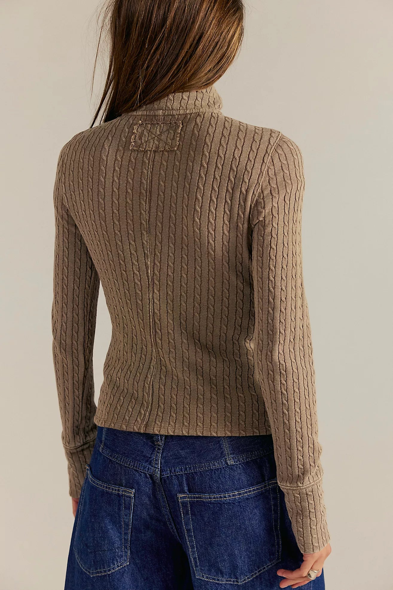 We The Free Brunch Girl Zip-Up (Dusted Cocoa)