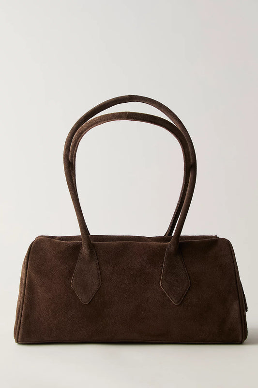 Sierra Suede Shoulder Bag