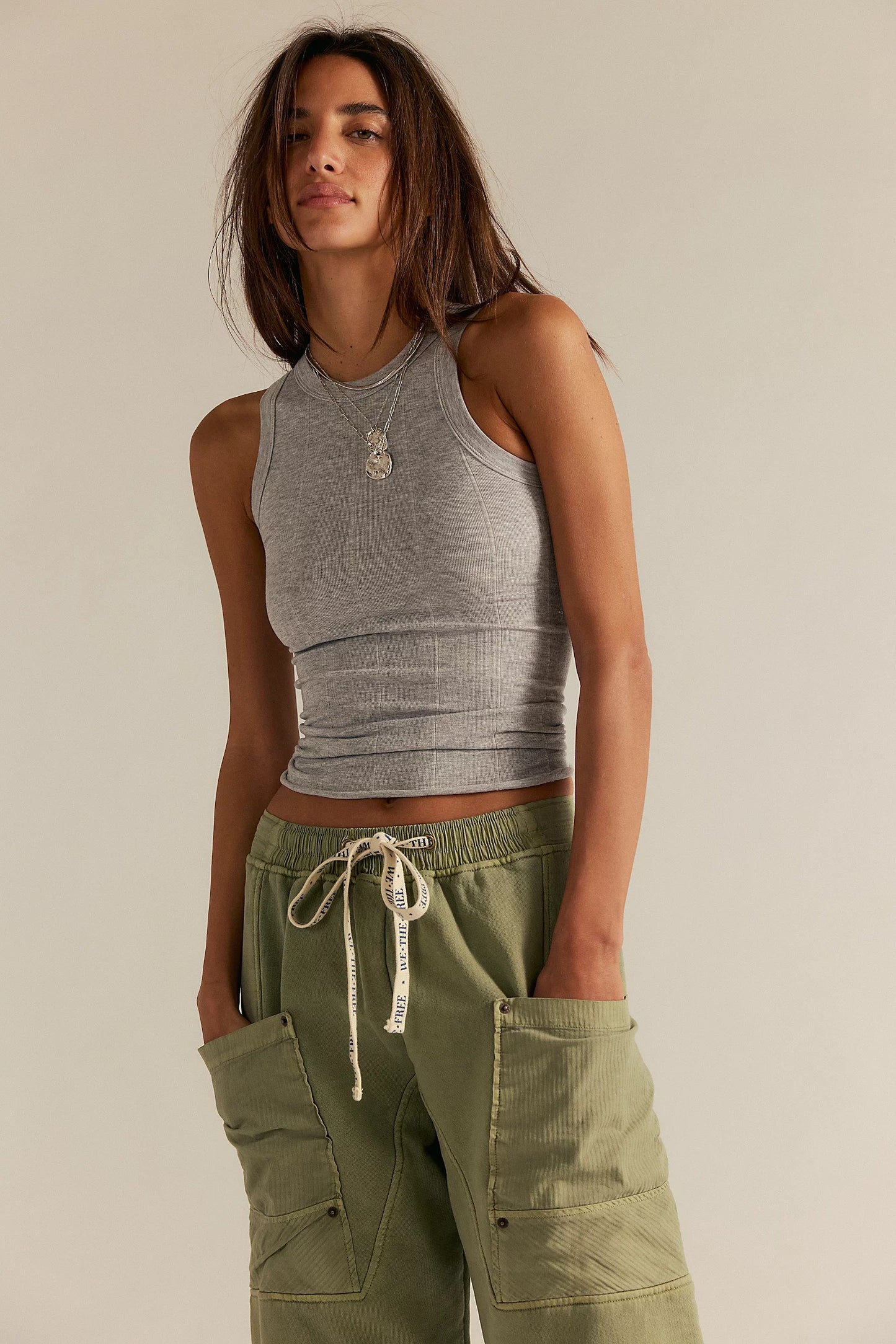 Heather Grey So Soft Seamless Modal Tank