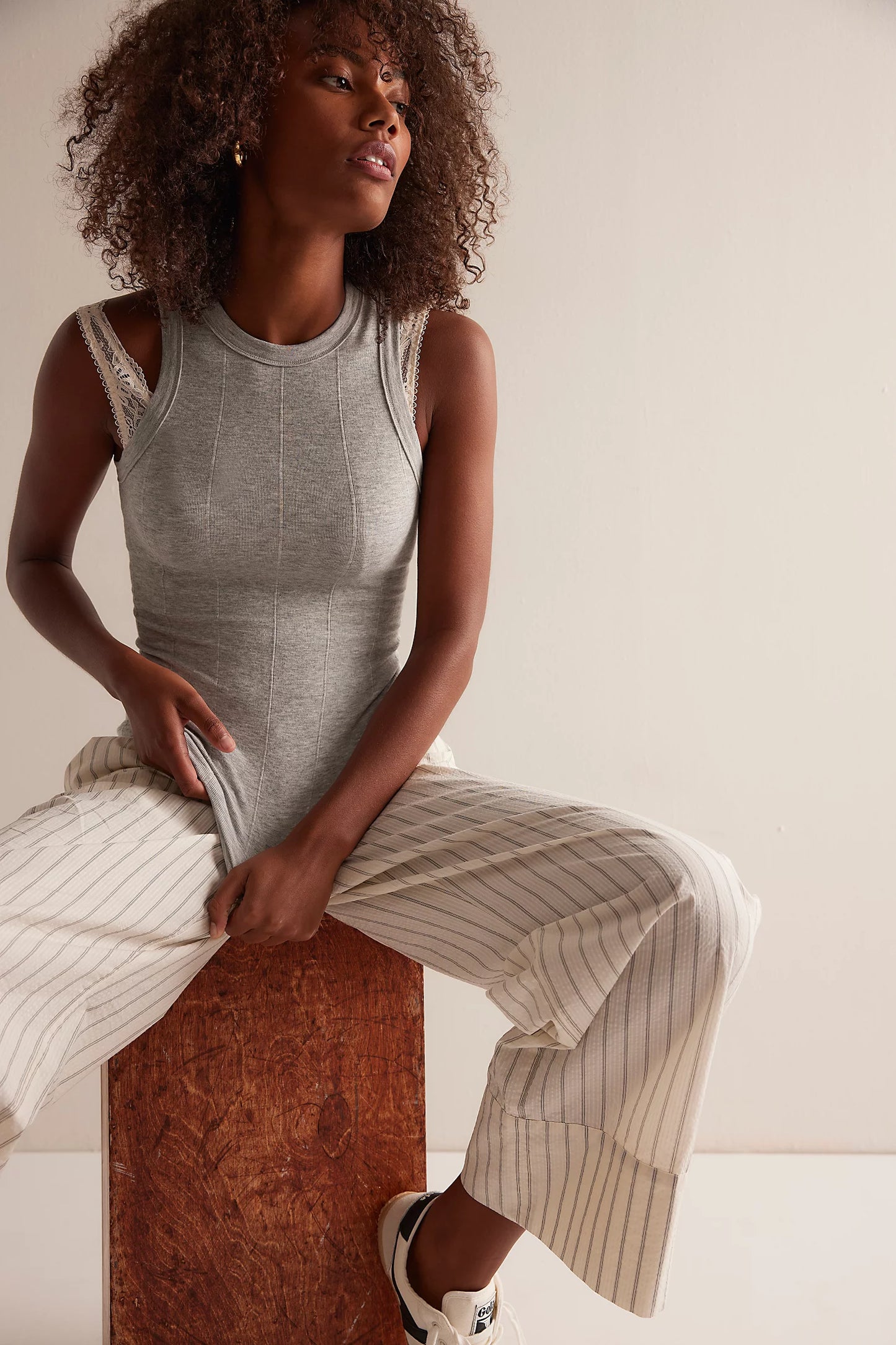Heather Grey So Soft Seamless Modal Tank