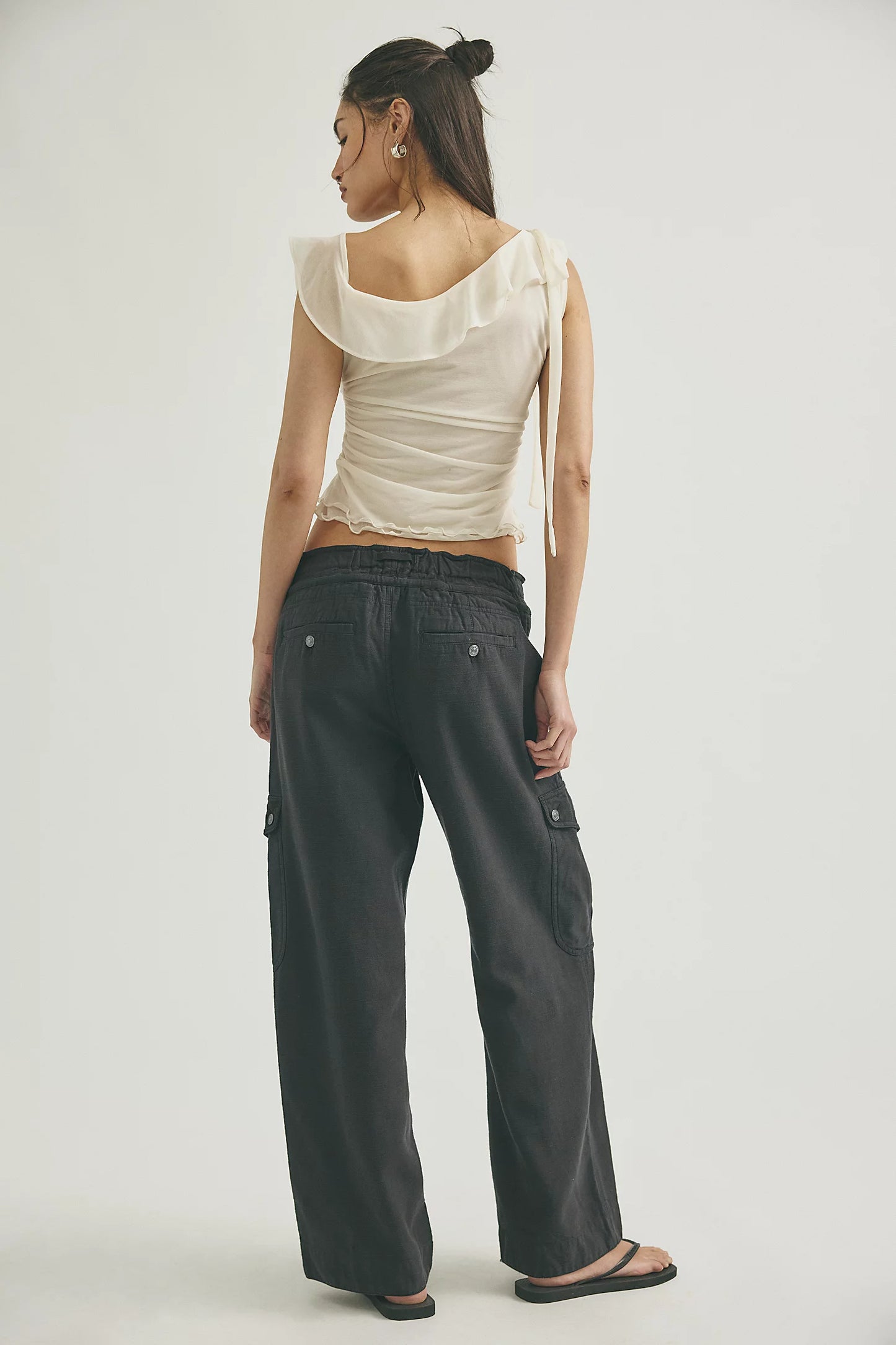 We The Free Park Ave Pull-On Cargo Pants - Black