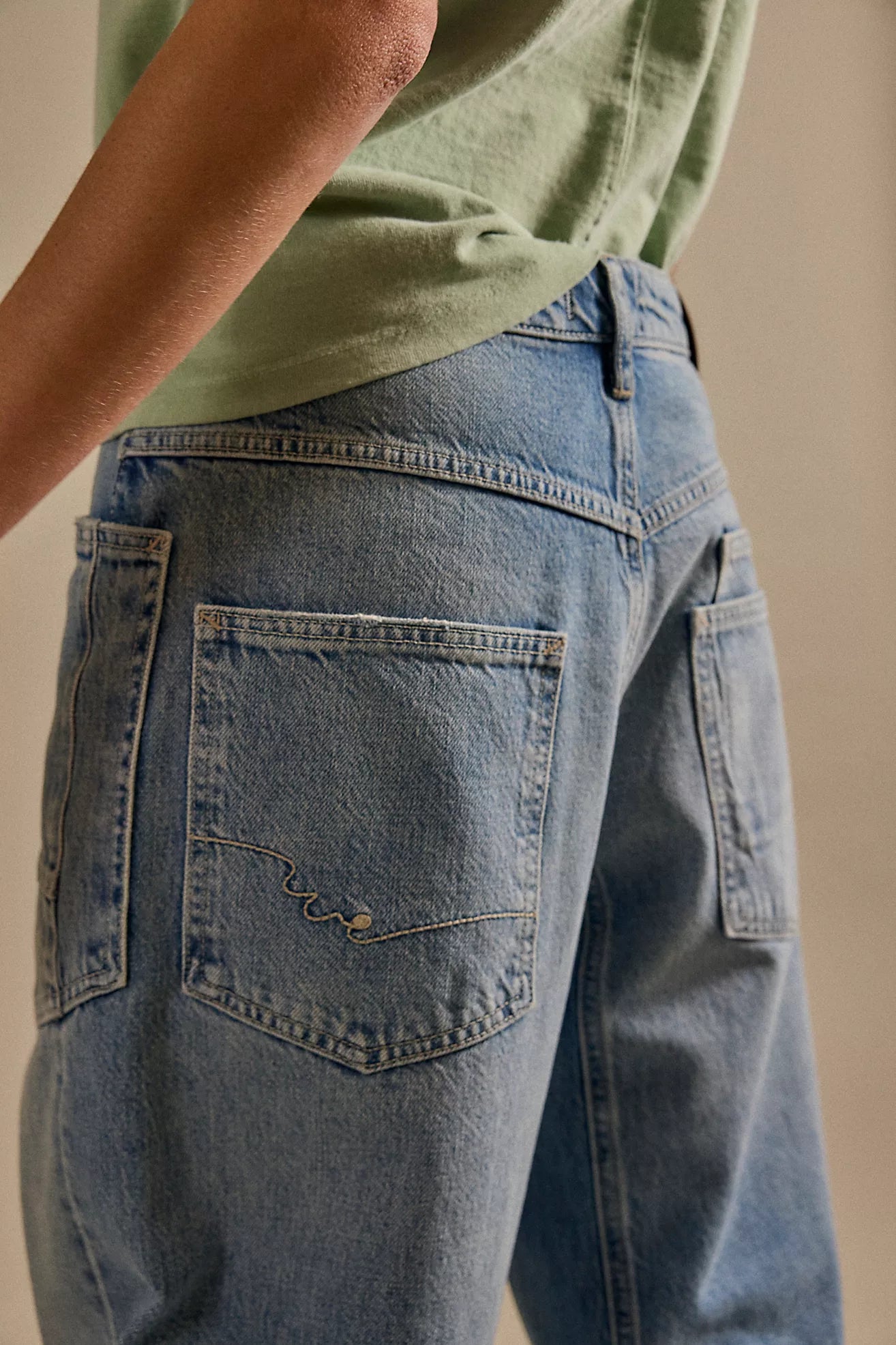 We The Free Minimalist Moxie Barrel Jeans - Country Fair