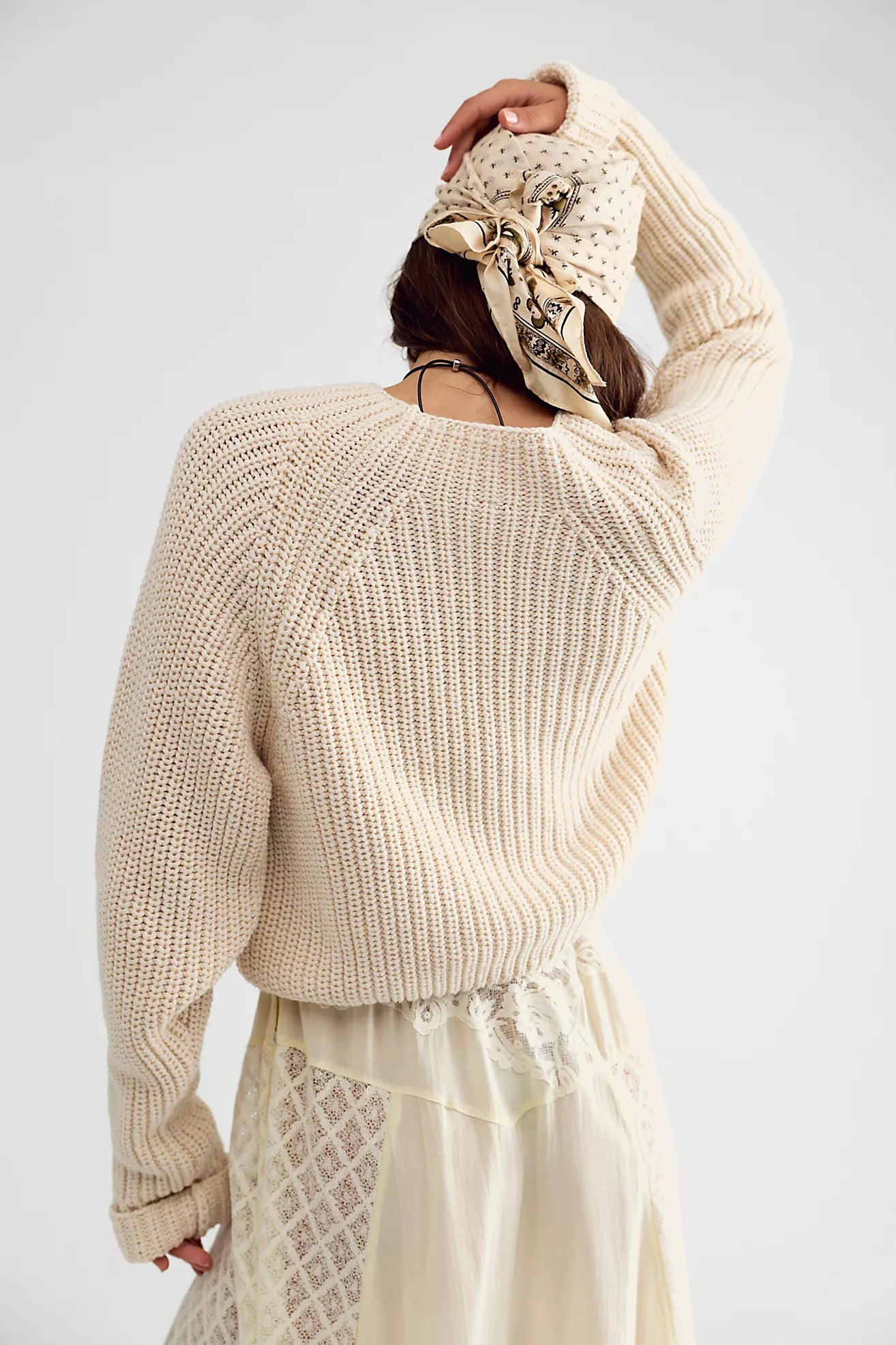 Low Tide Knit Pullover - Marshmallow