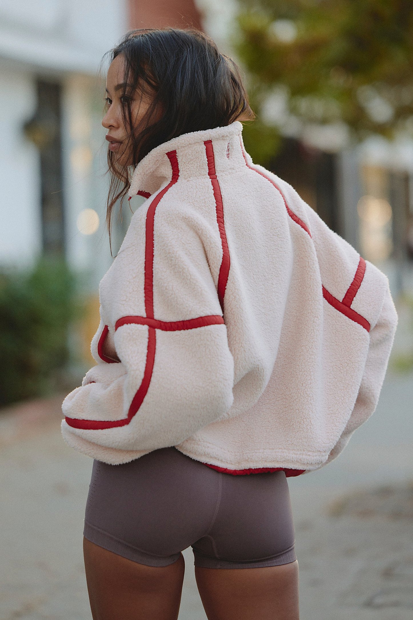 Mountain High Half Zip Fleece (Ballet Slipper Combo)