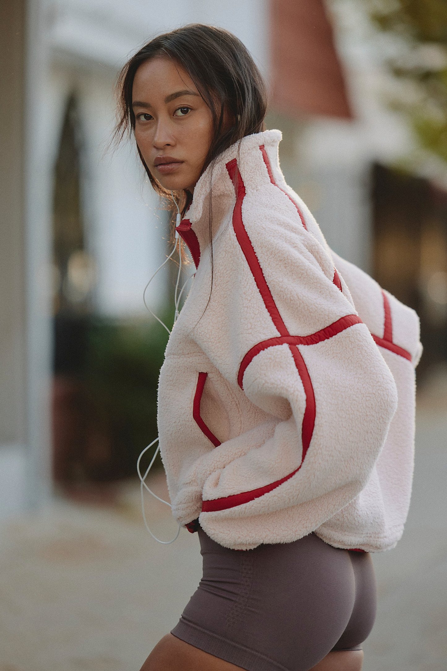 Mountain High Half Zip Fleece (Ballet Slipper Combo)