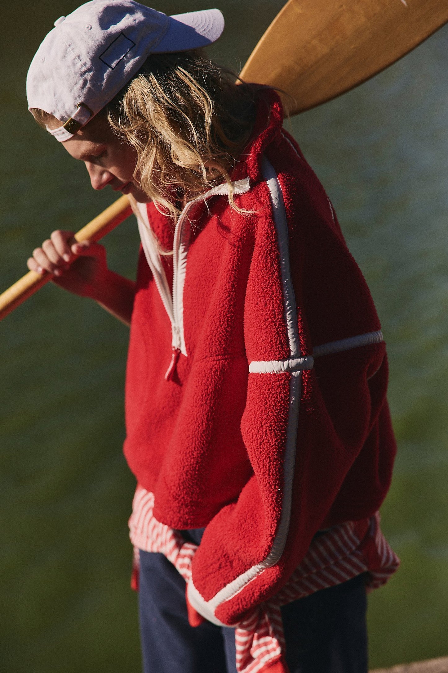 Mountain High Half Zip Fleece (Winterberry Combo)