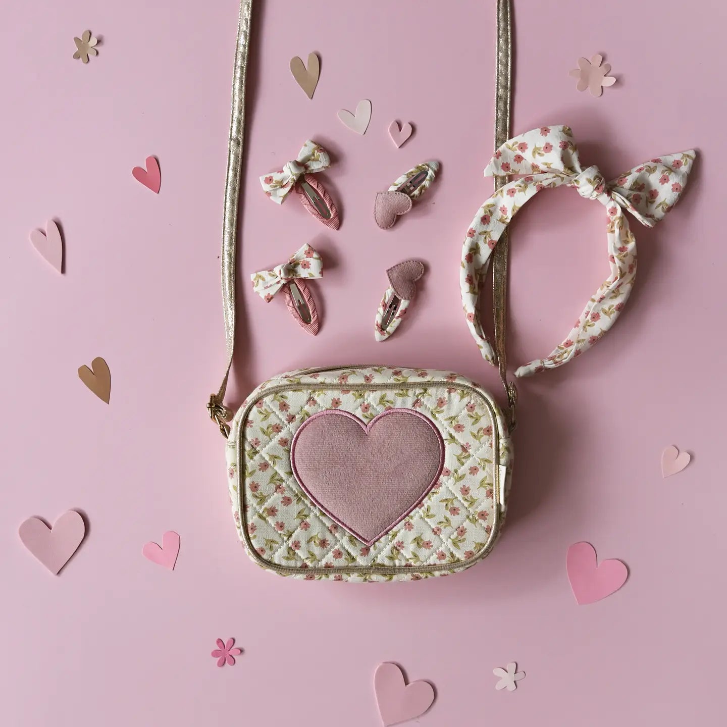 Patchwork Heart Bag