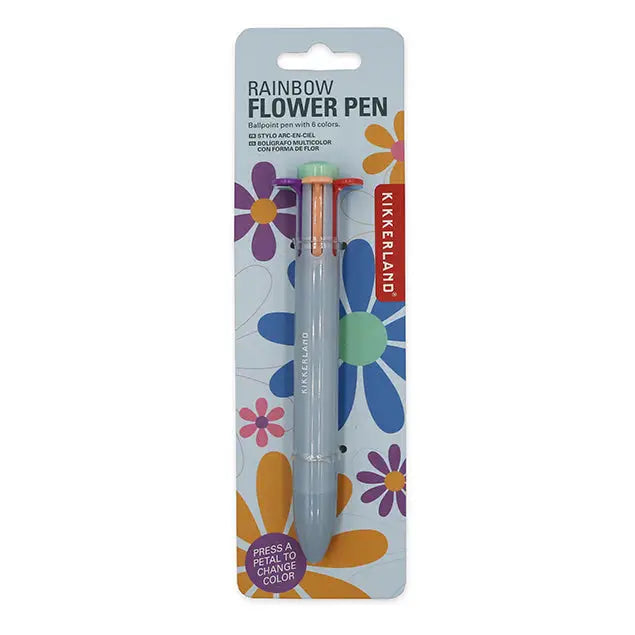 Rainbow Flower Pen