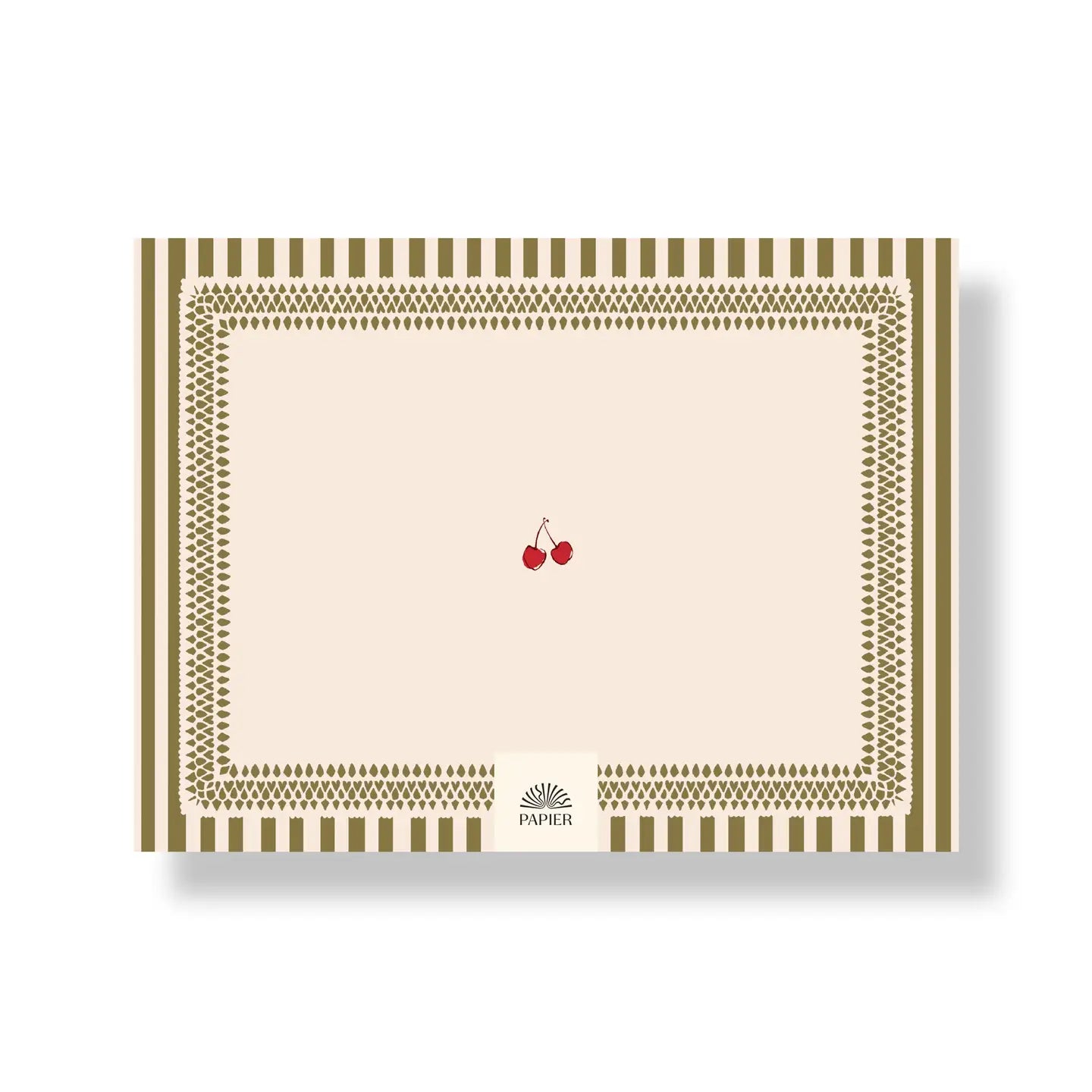 Undated Weekly Meal Planner - Cherry