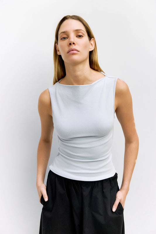 Light Blue Suzy Top