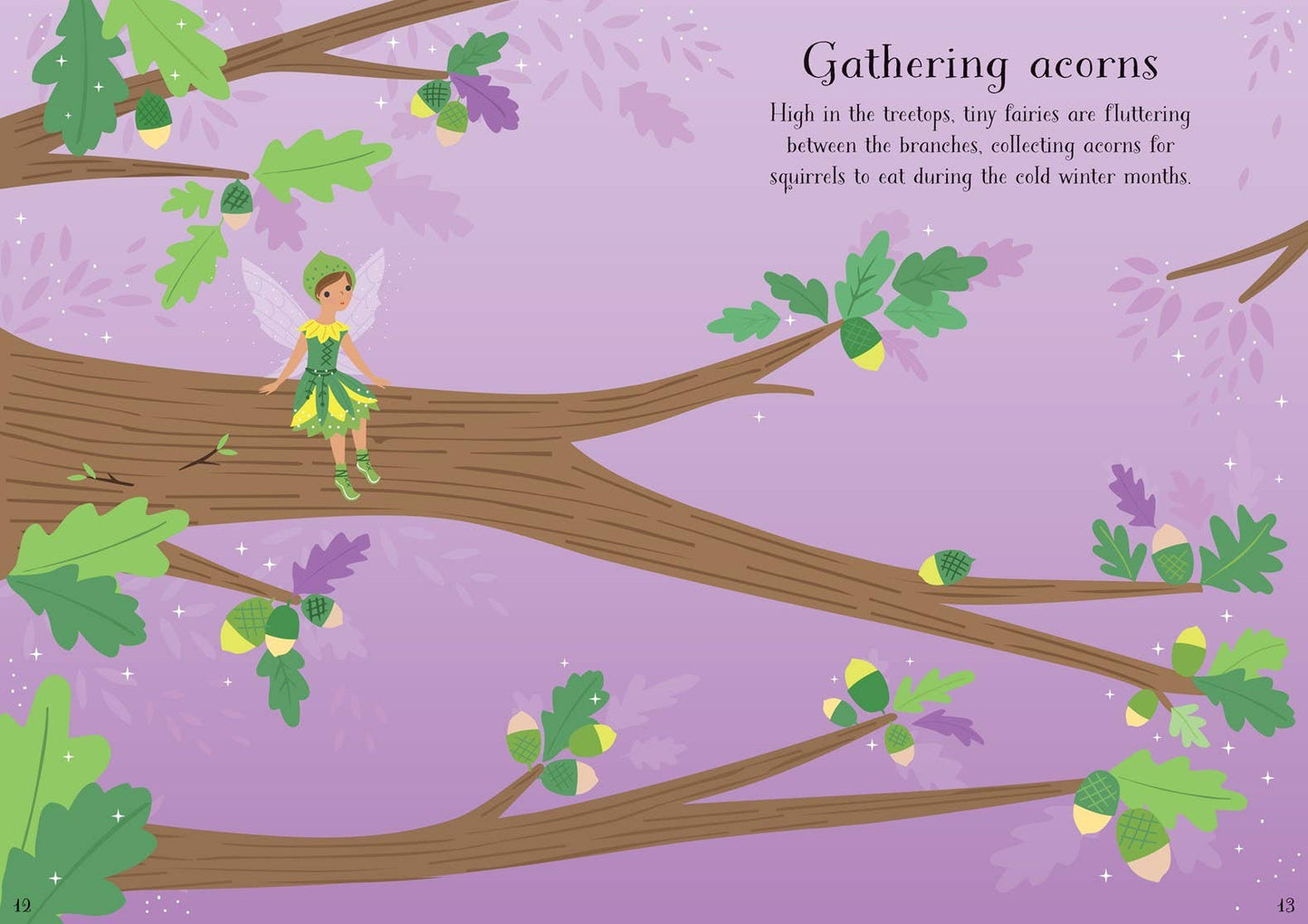 Little Sticker Dolly Dressing Woodland Fairies