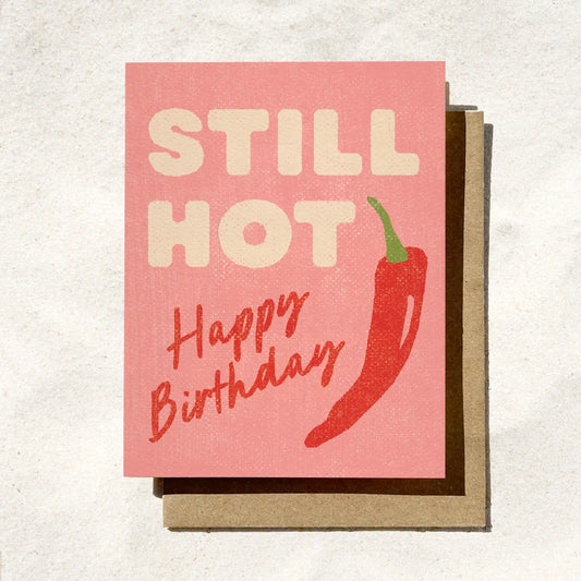Spicy Birthday Card Chili