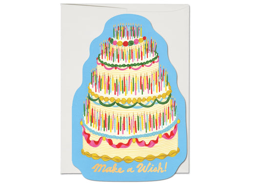 Make A Wish Birthday Greeting Card