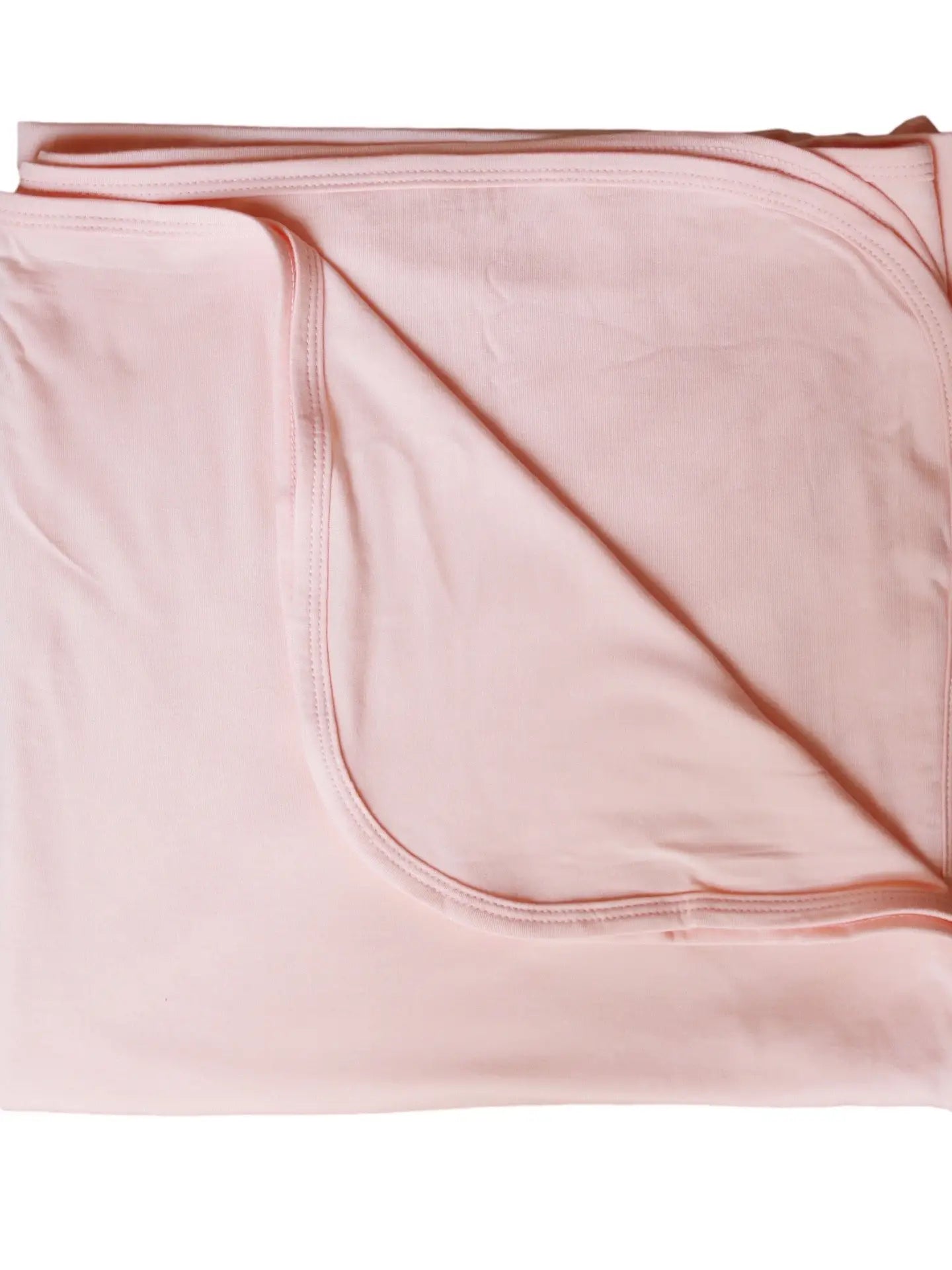 Blush Pink Bamboo Swaddle Blanket