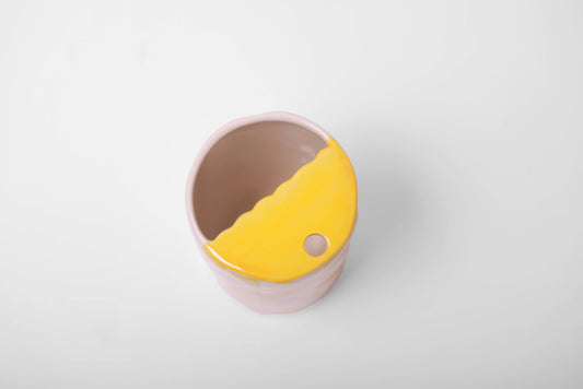 Flower Ceramic Travel Coffee