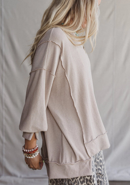 Sunset Dreamer Top - Taupe