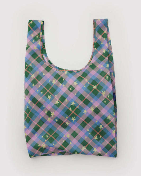 Standard Baggu (Green Star Plaid)