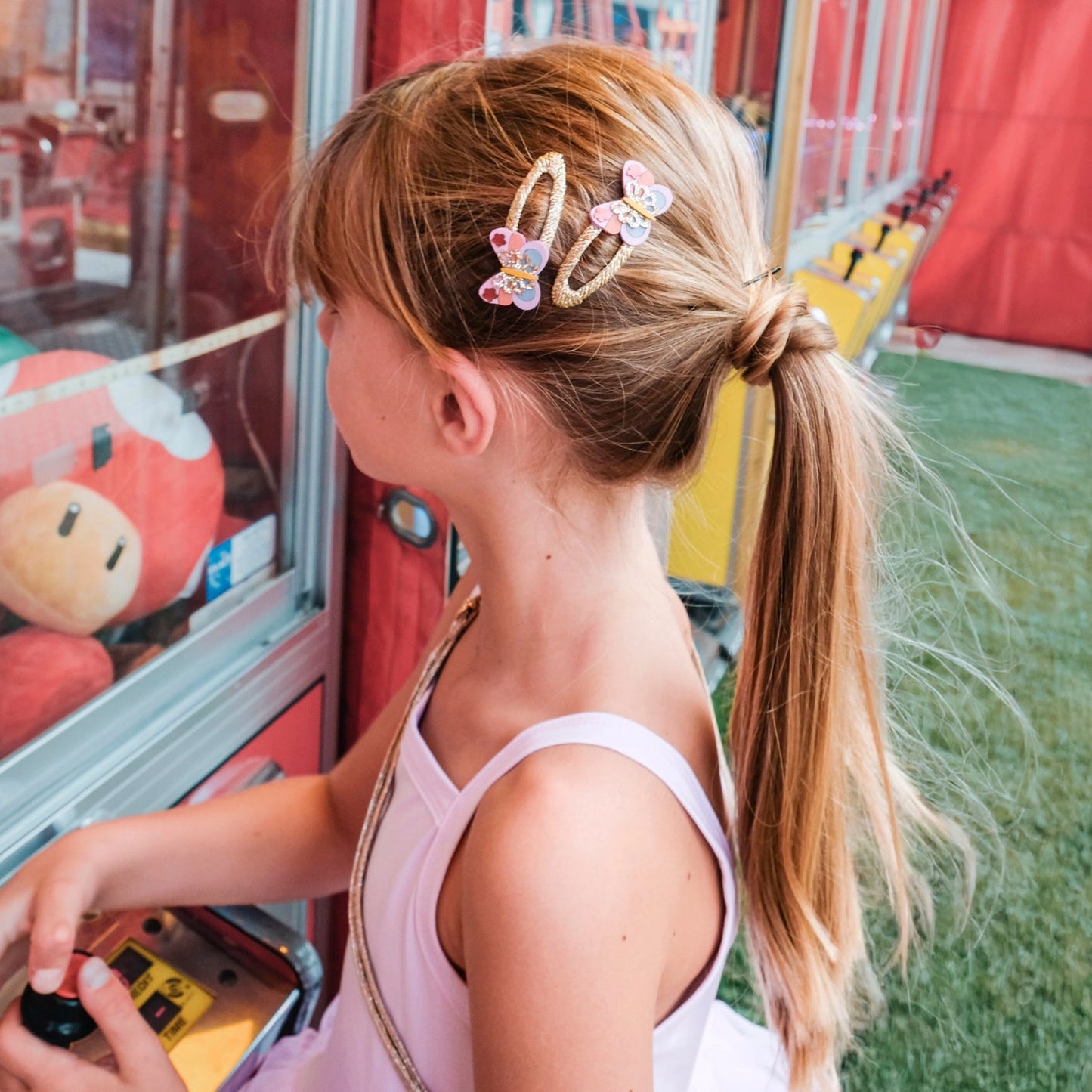 Carnival Butterfly Clips