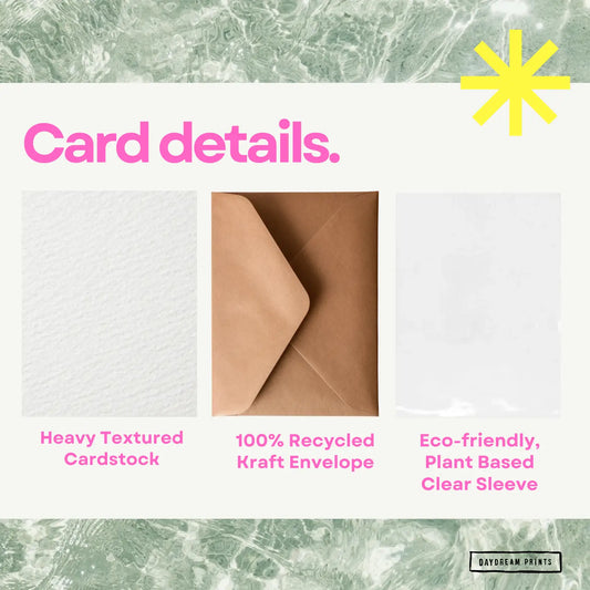 Totally Glad You Were Born Card