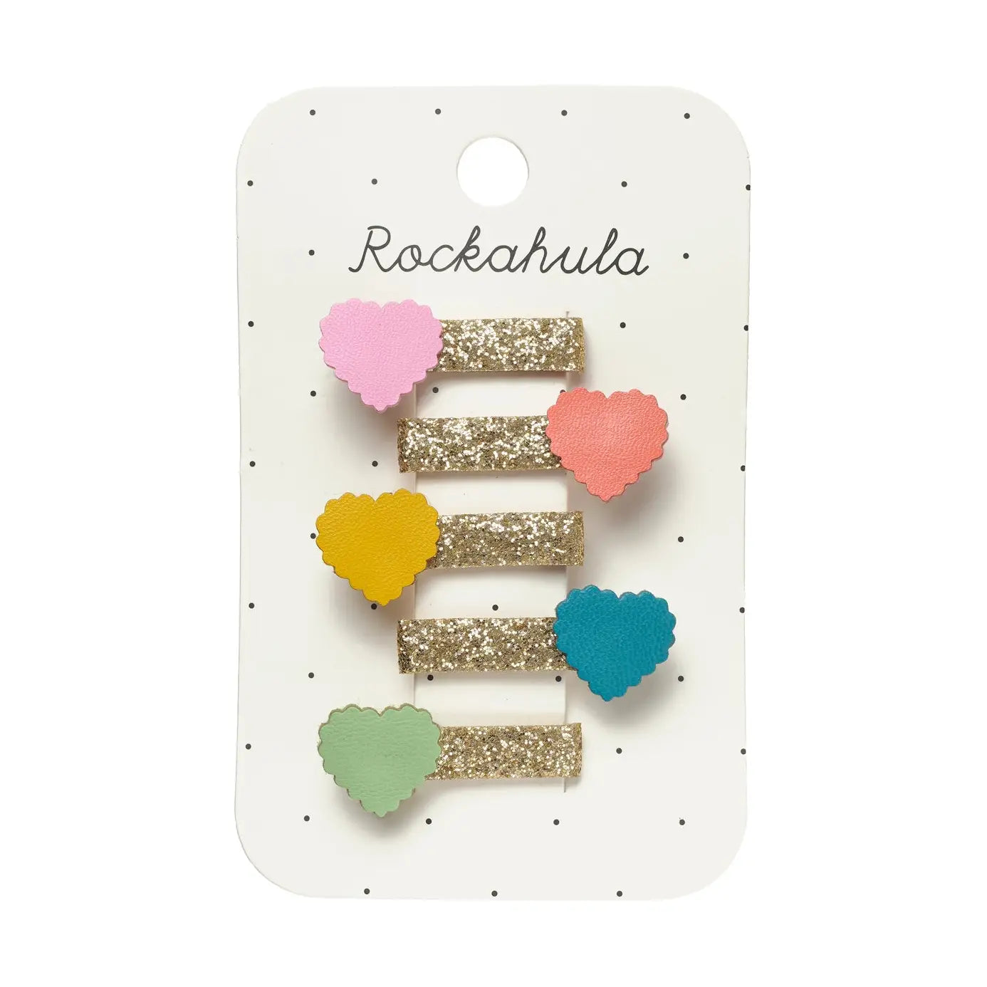 Scallop Heart Mini Clip Set