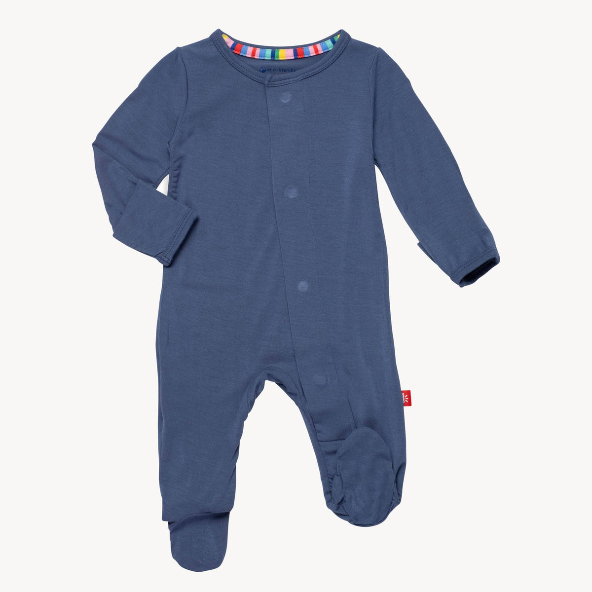 Dark Blue Magnetic Waffle Footie