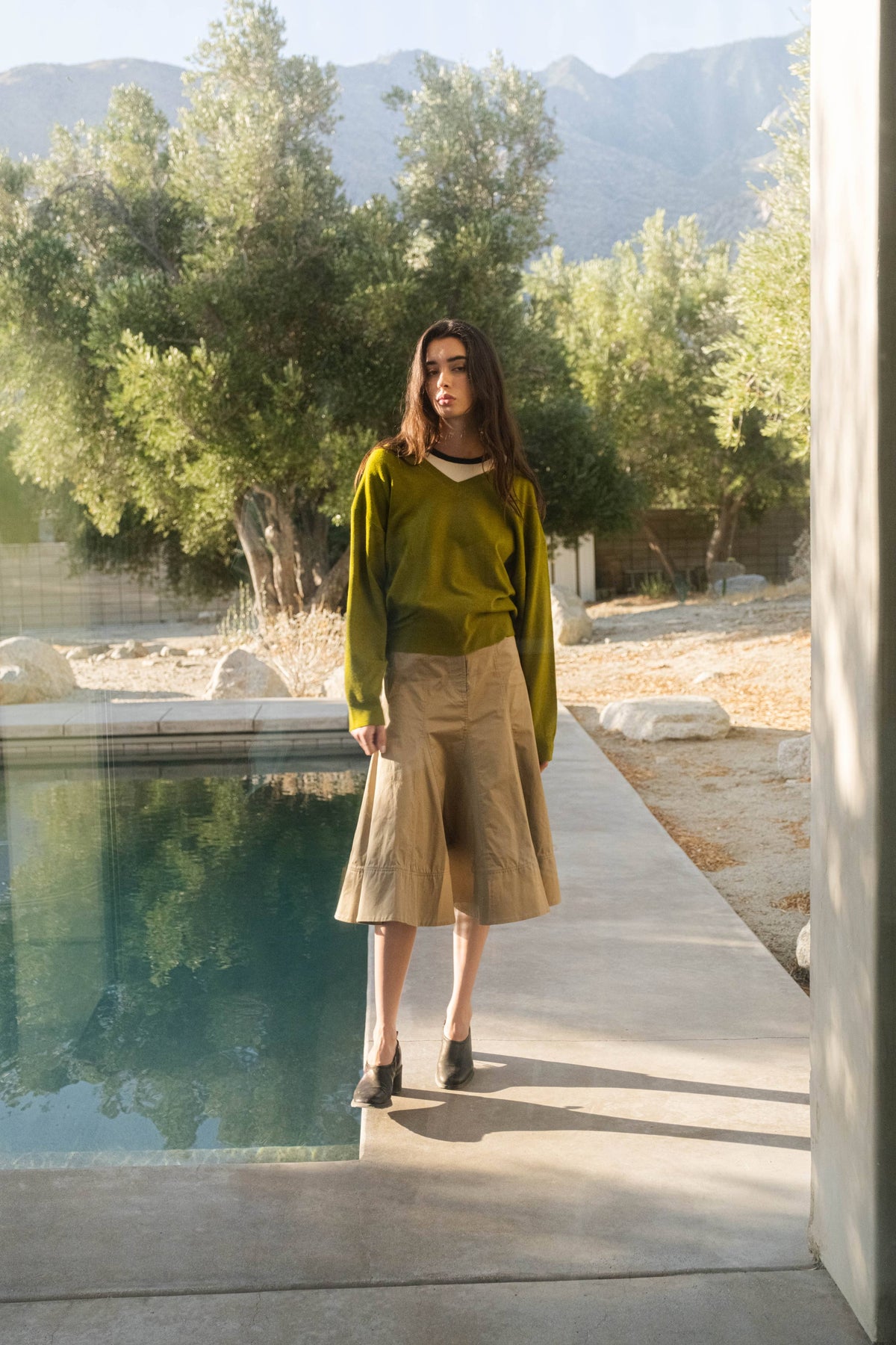 Chartreuse Naomi Sweater