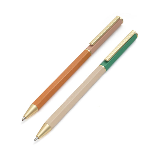 Ballpoint Pen Set of 2 - Slim Muted