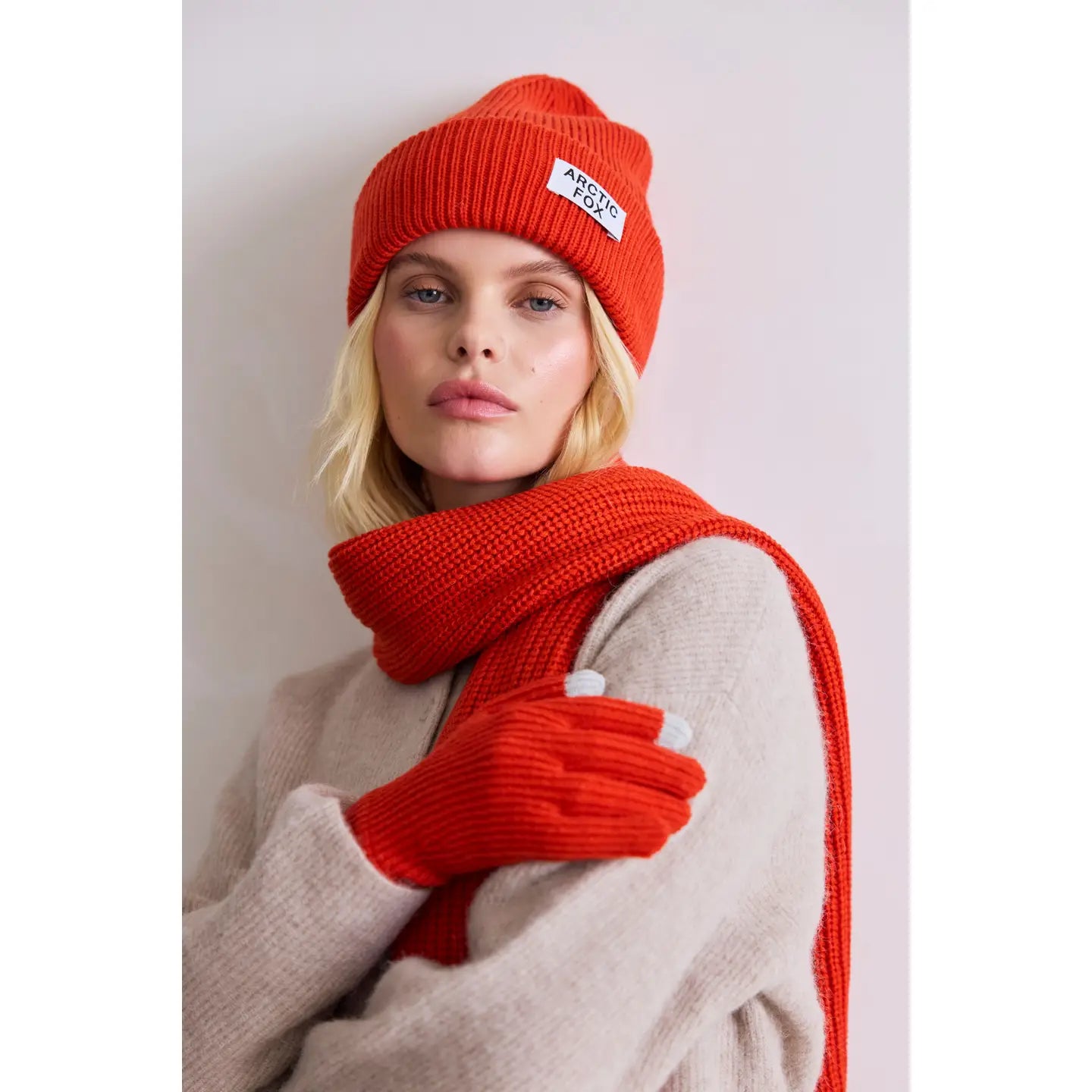 Recycled Bottle Gloves - Sunkissed Coral