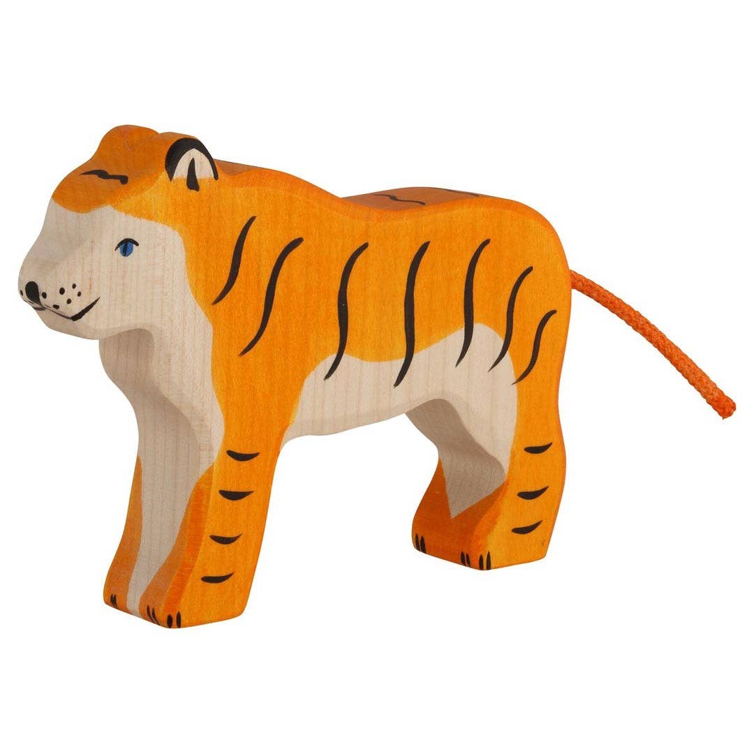 Wooden Tiger, standing