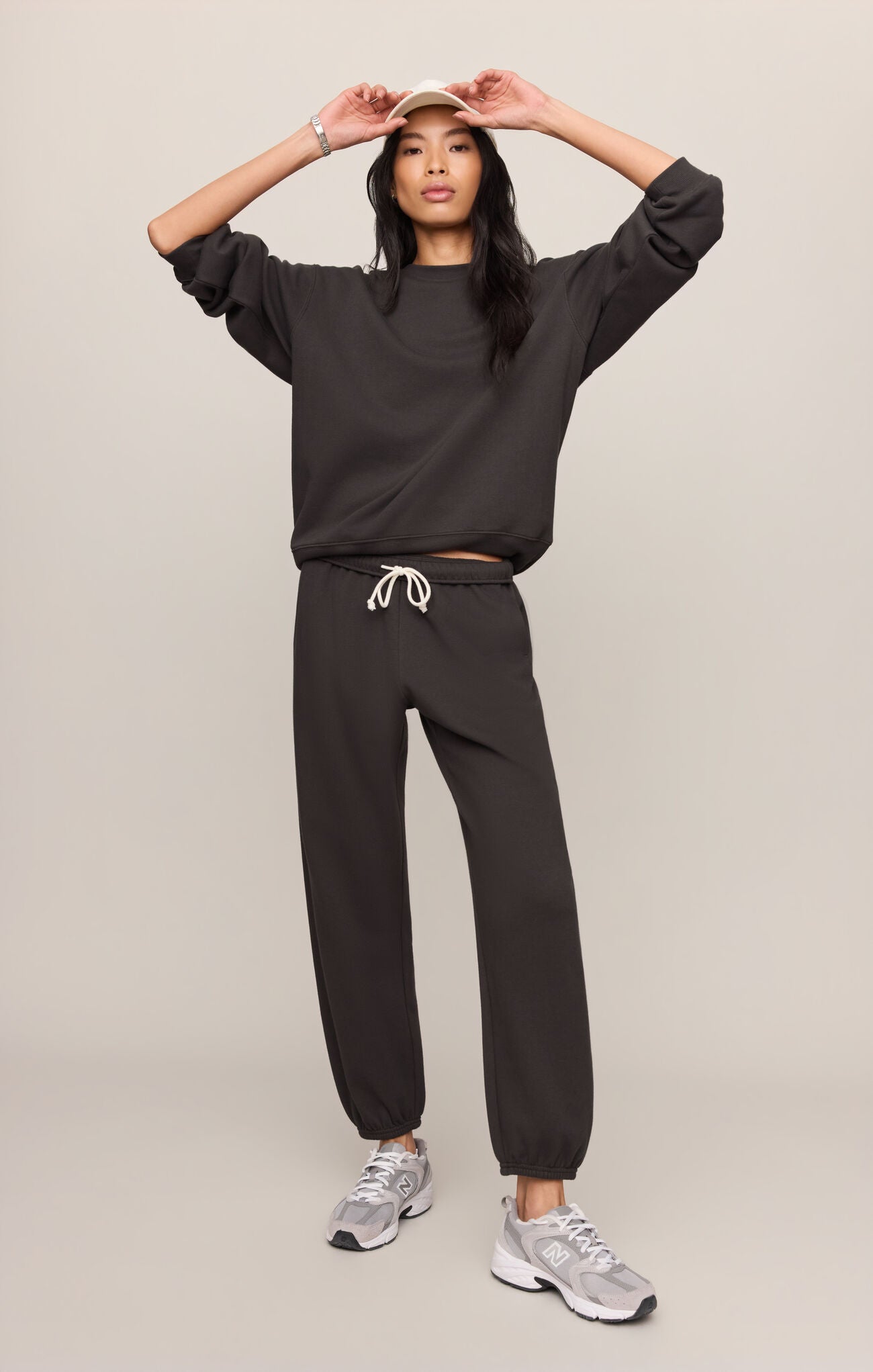 Ash Black Boyfriend Sweatshirt
