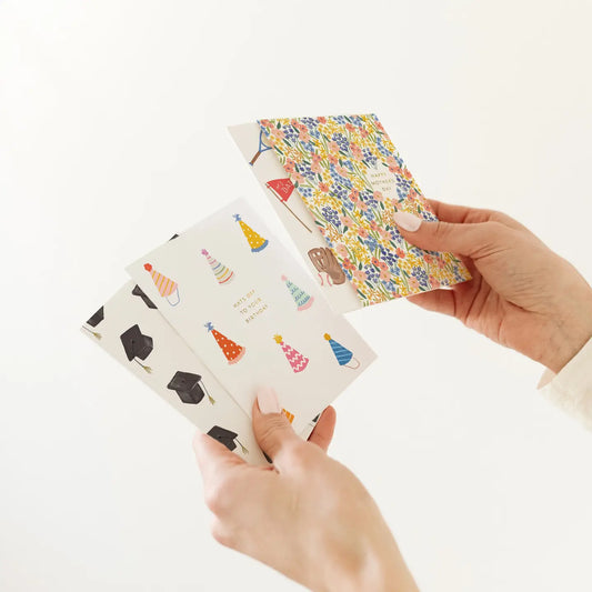 Birthday Hats Greeting Card